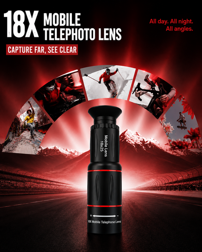 18x Mobile Camera Zoom Lens